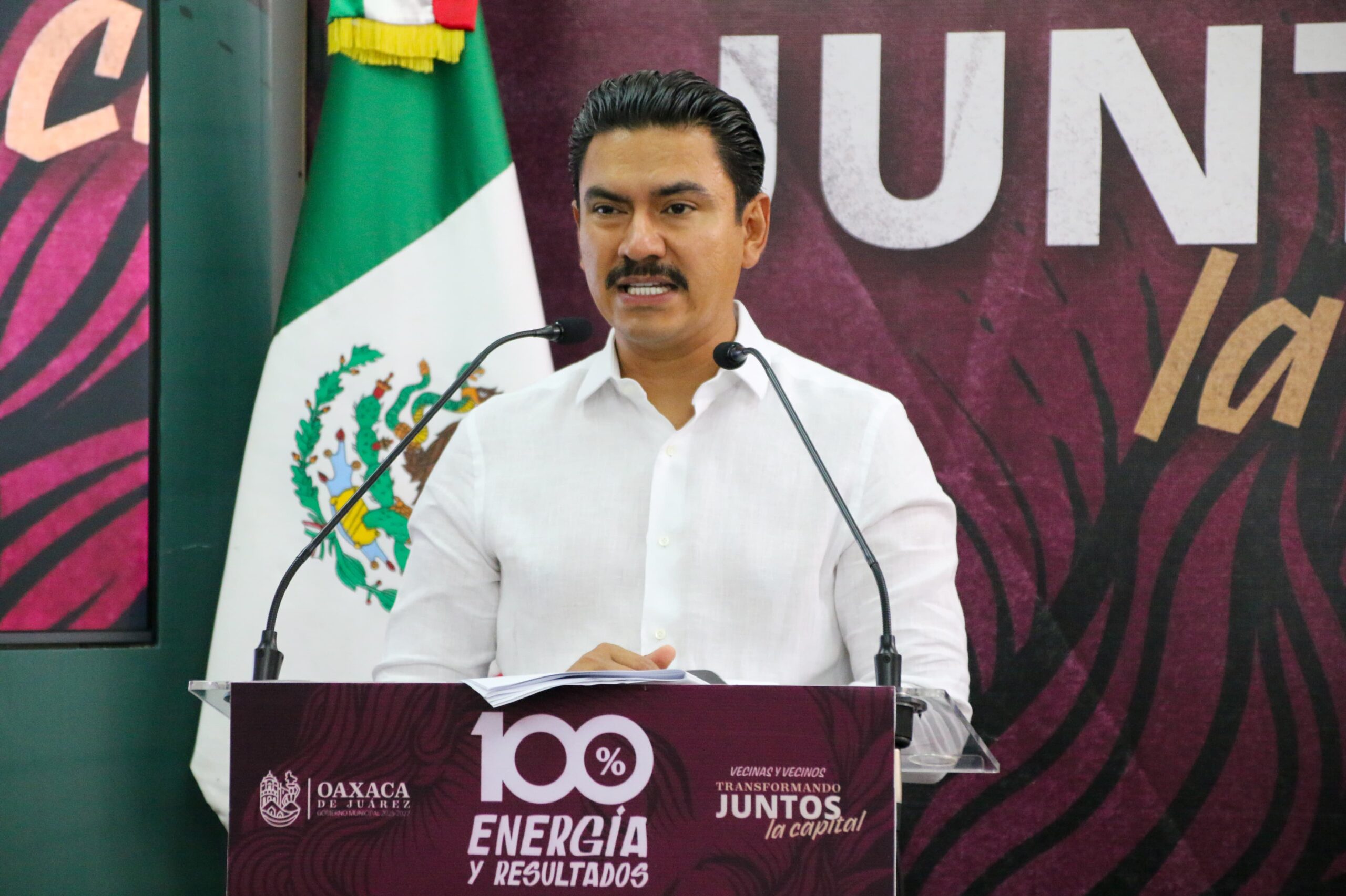 «TACHE AL BACHE»: COORDINACIÓN ENTRE OAXACA DE JUÁREZ Y GOBIERNO ESTATAL QUE DA RESULTADOS post thumbnail image