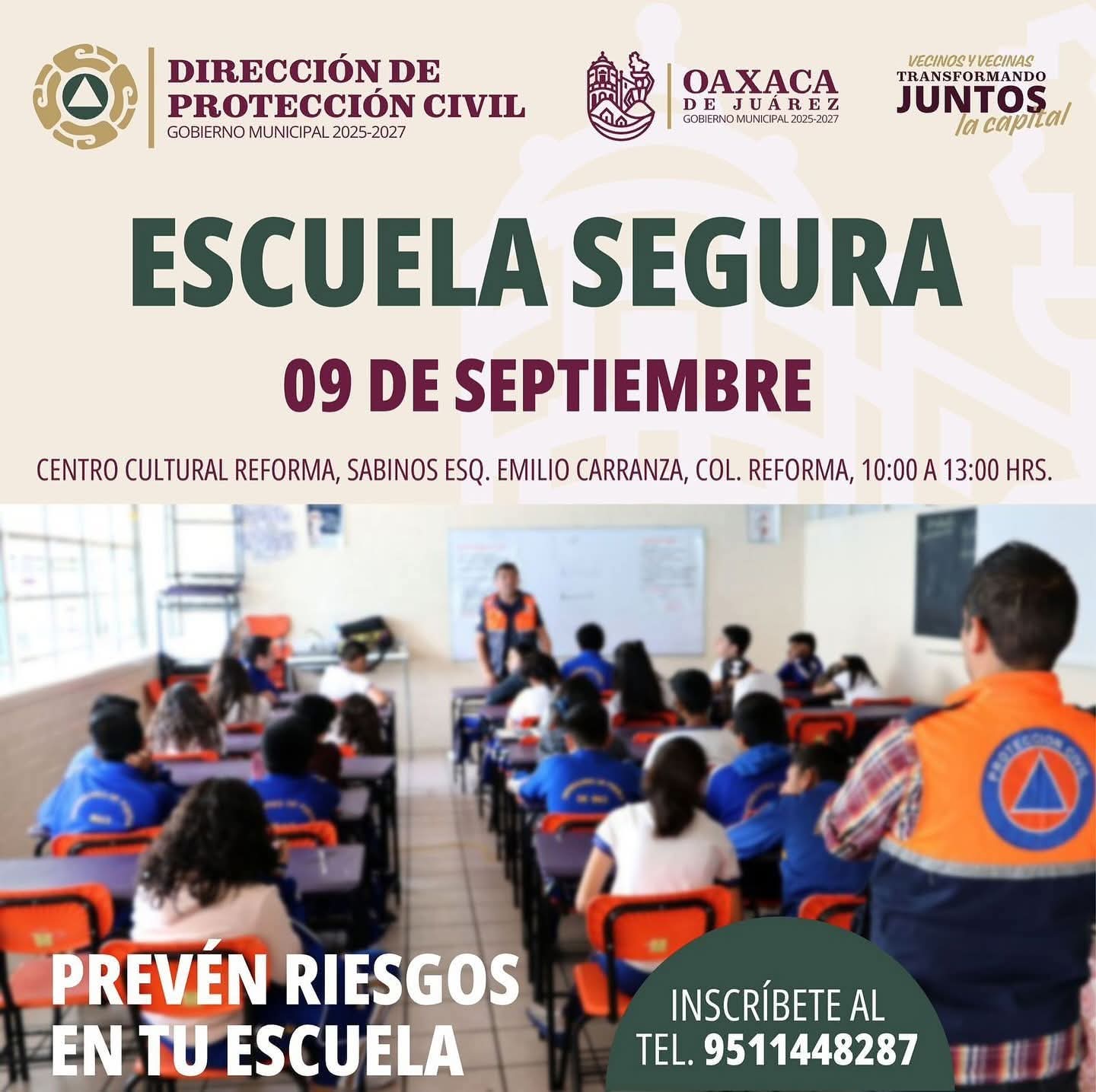 GOBIERNO MUNICIPAL CONVOCA A LA CIUDADANÍA AL FORO ESCUELA SEGURA PARA IMPULSAR LA CULTURA DE LA PREVENCIÓN post thumbnail image